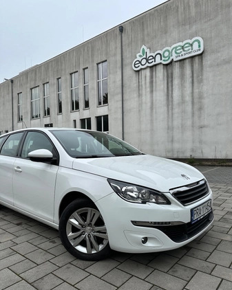 Peugeot 308 cena 33900 przebieg: 220000, rok produkcji 2016 z Leszno małe 407